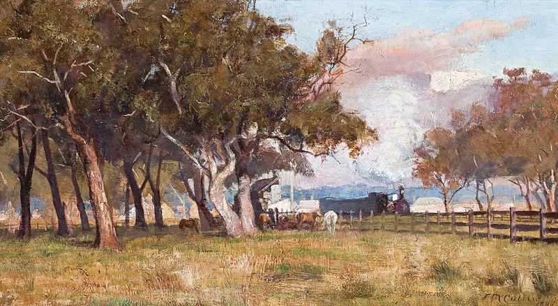 Frederick Mccubbin The Morning Train